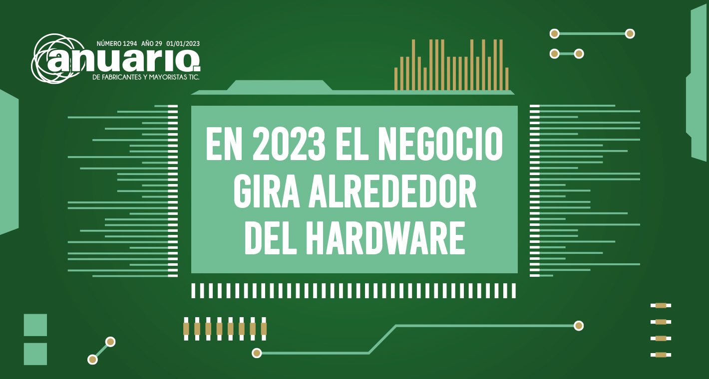 En 2023 el negocio gira alrededor del hardware